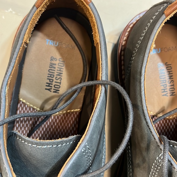 Johnston & Murphy Grey Dress Shoe - Picture 3 of 12